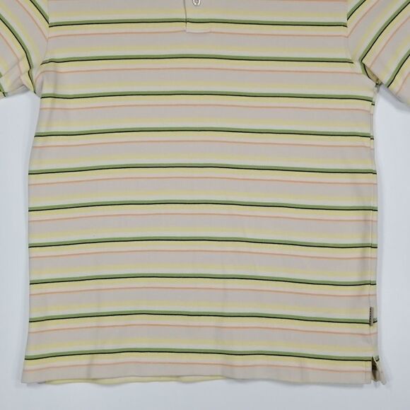 🎁5/$25 Retreat Golf Polo Shirt Men's Small Short Sleeve Striped 100% Cotton - Picture 3 of 8